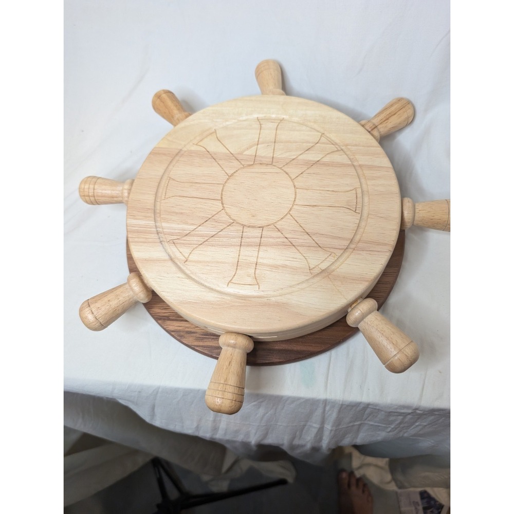 Legacy by‎ Picnic Time Wheel (Cheese Board, Cheese Knife, Cheese Knife Spreader)